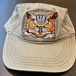 Great Horned Owl Embroidered Hat OS 🦉